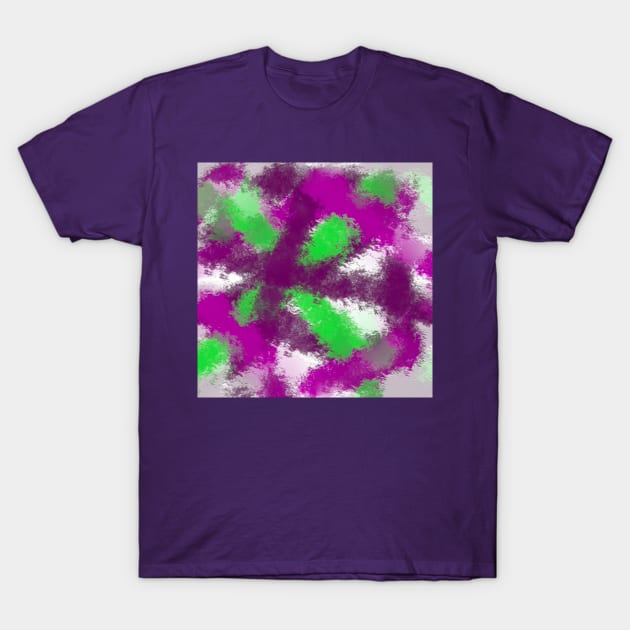 Purple and green t shirt clearance